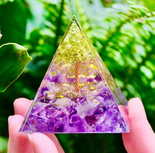 Orgone Abundance Pyramid