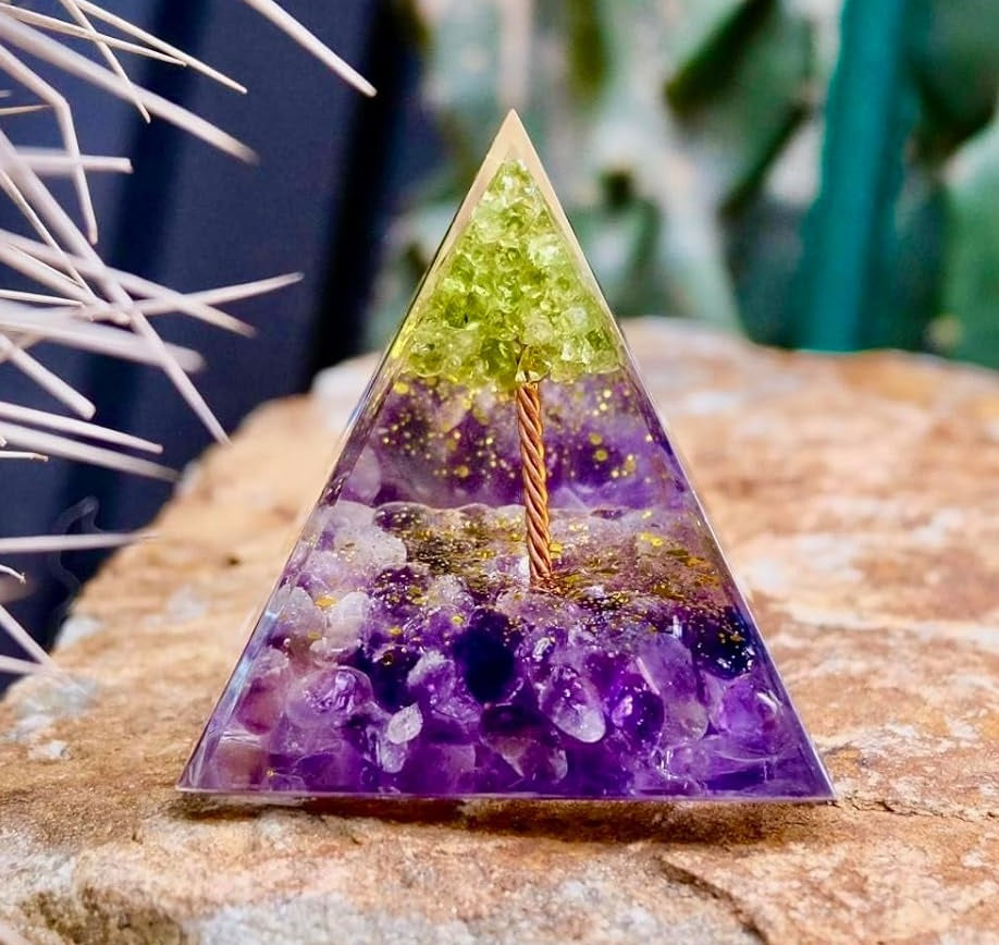 Orgone Abundance Pyramid